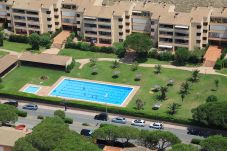 Apartamento en Pals - Apartamento con piscina a 200 m de la playa