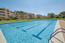 Apartamento en Pals - Apartamento con piscina a 200 m de la playa