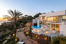 Espectaculares vistas de la Villa Vadella en Ibiza