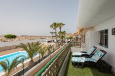 Apartamento en Corralejo - Apartamento con piscina a 500 m de la playa