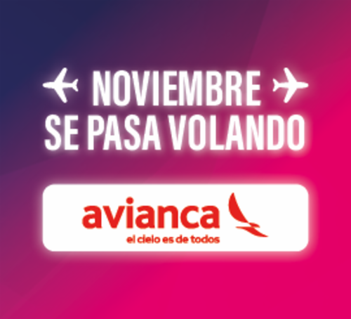 Vuelos con Avianca desde 266€
