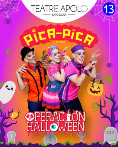 Pica Pica, operación Halloween - Barcelona