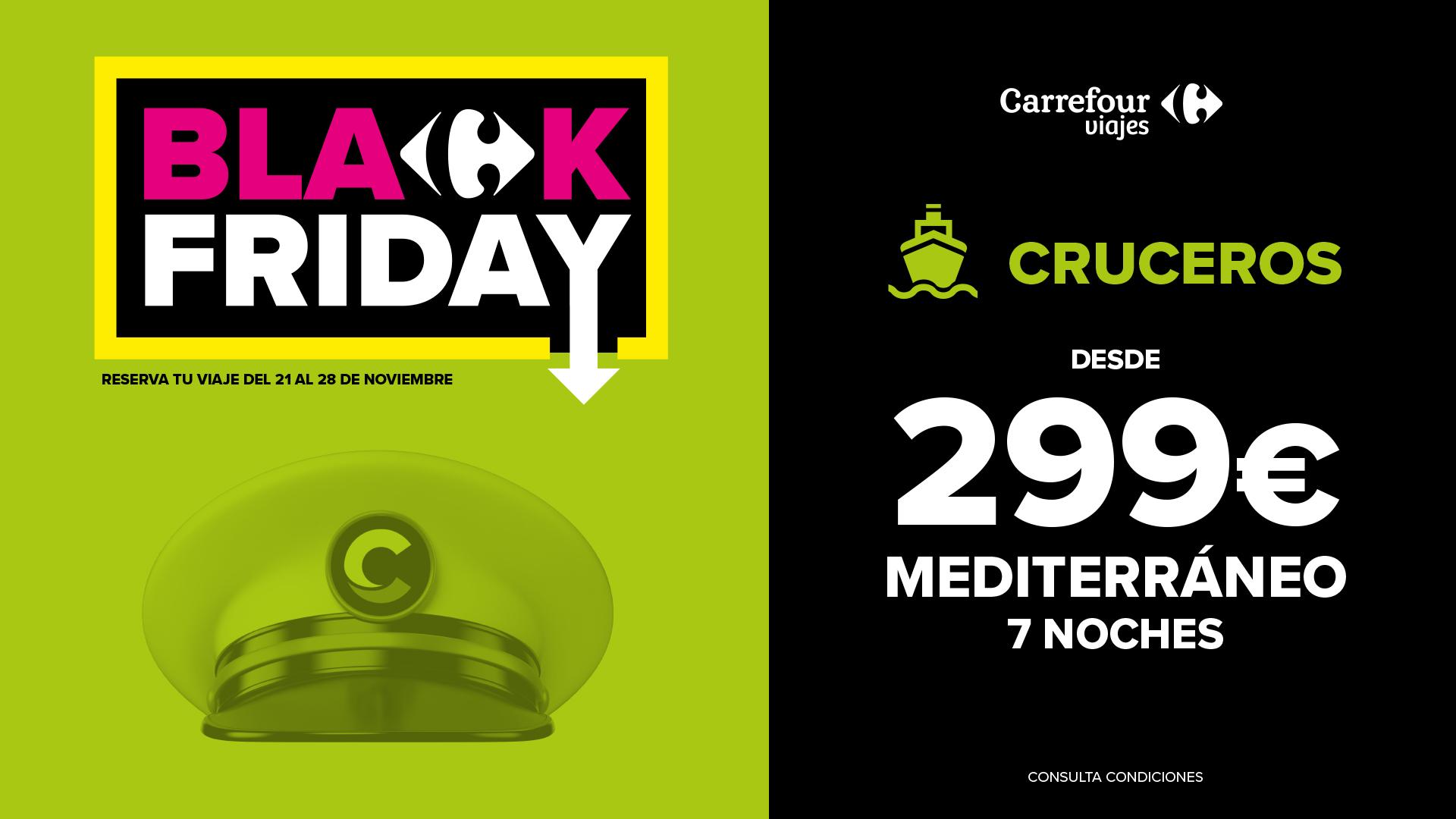 oferta Black Friday Costa desde 299€