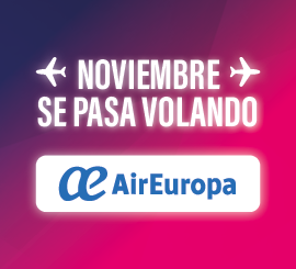 Hasta 8% descuento con Air Europa