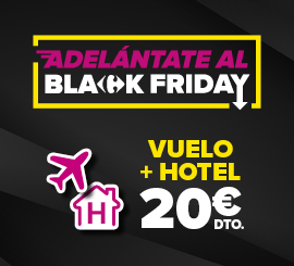 Ahorra con tu paquete de vuelo más hotel