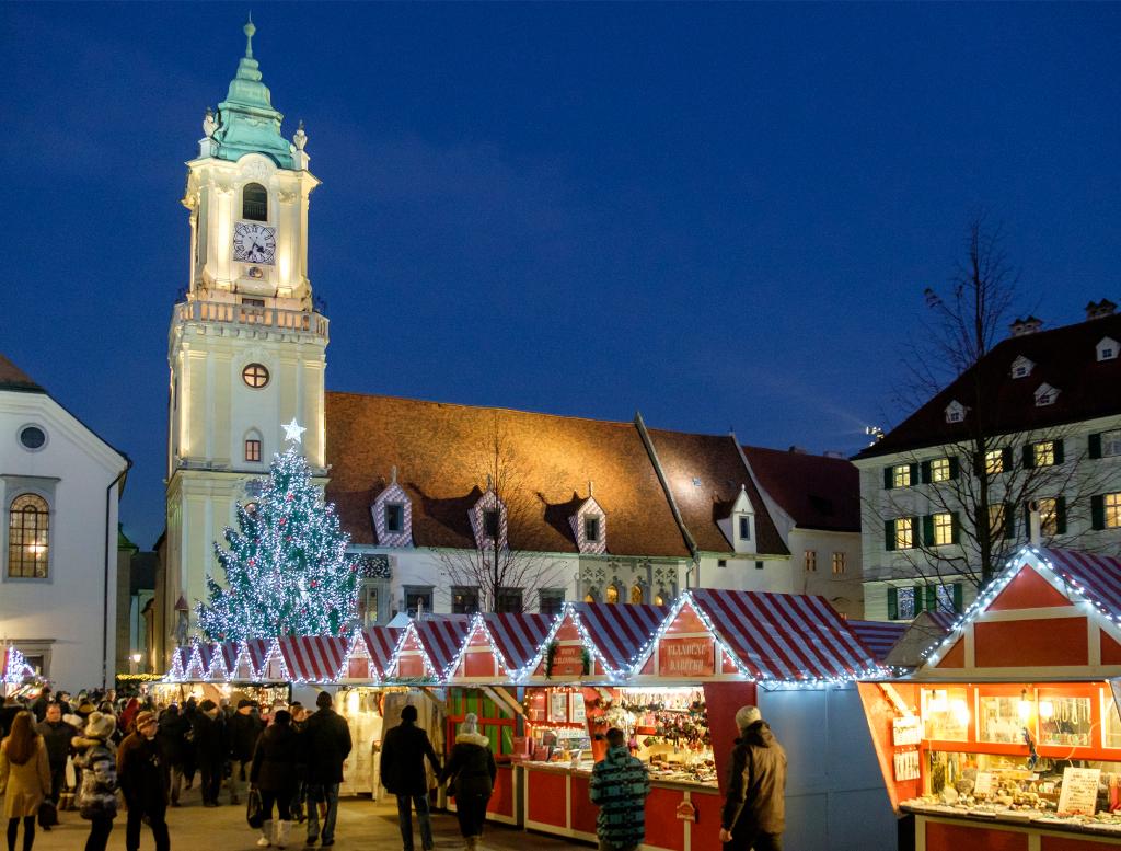 Bratislava en Navidad