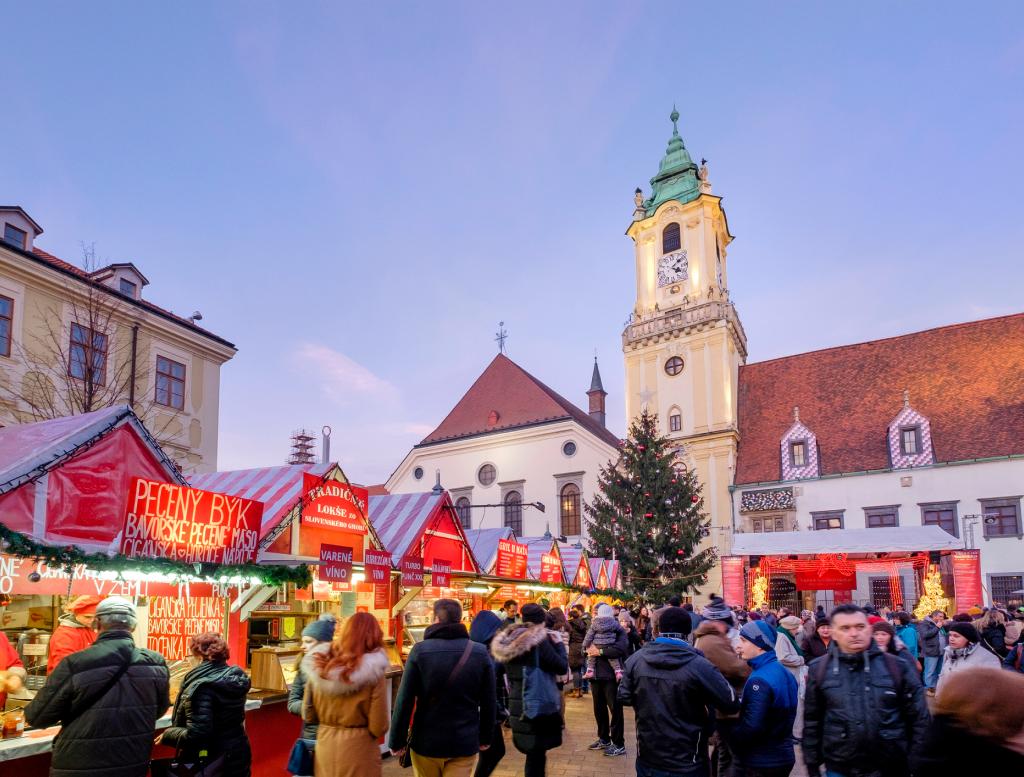 Bratislava en Navidad