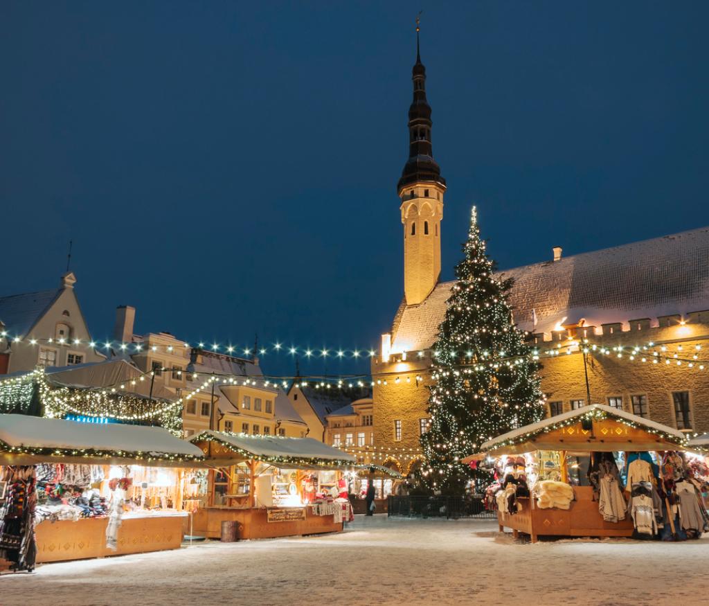 Mercadillos de Navidad en Tallín