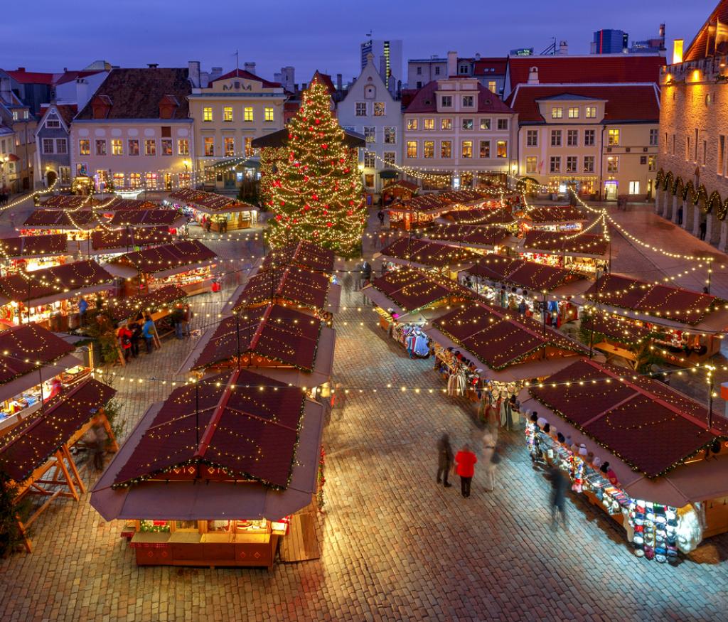 Mercadillos de Navidad en Tallín