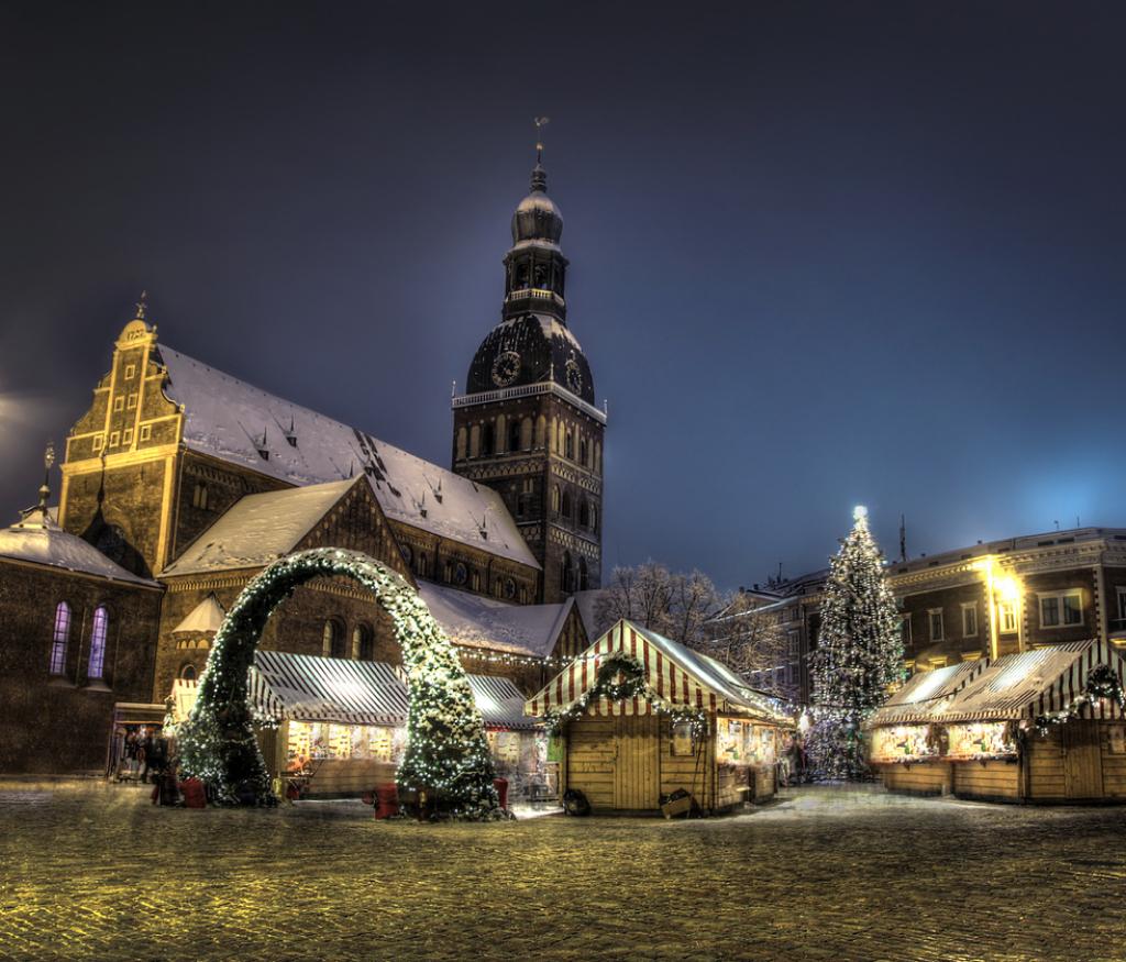 Mercadillos de Navidad en Riga